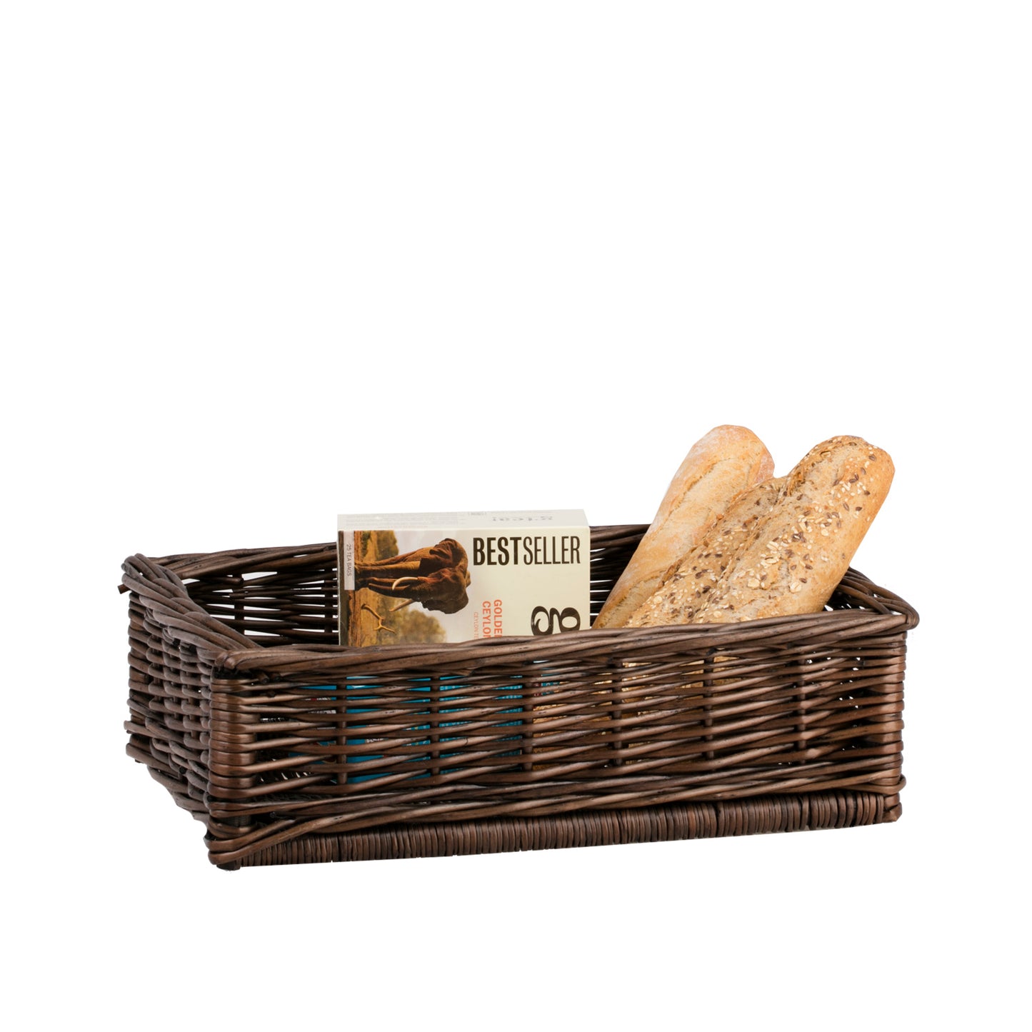 Jovalis wicker display basket for bread and fruit TheWickerStories