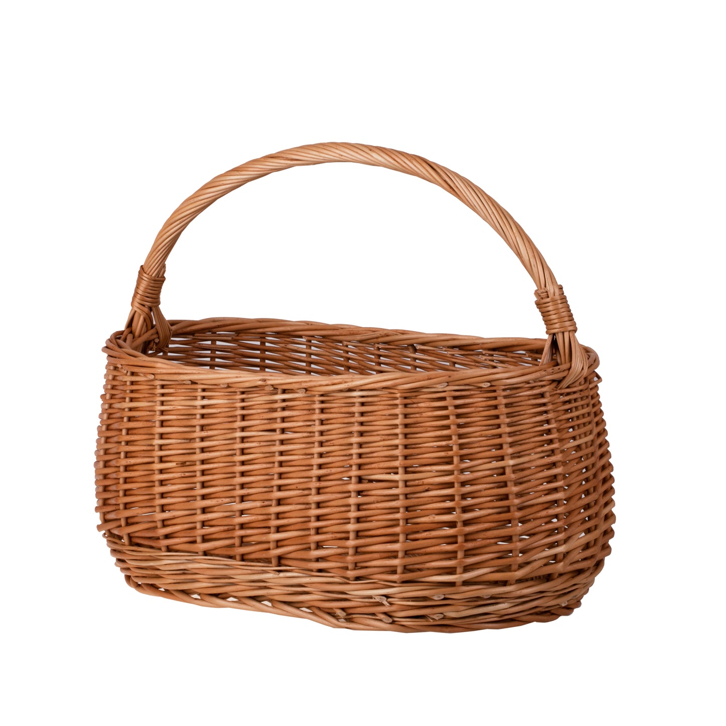 Wilerissa shopping basket with wicker handle TheWickerStories