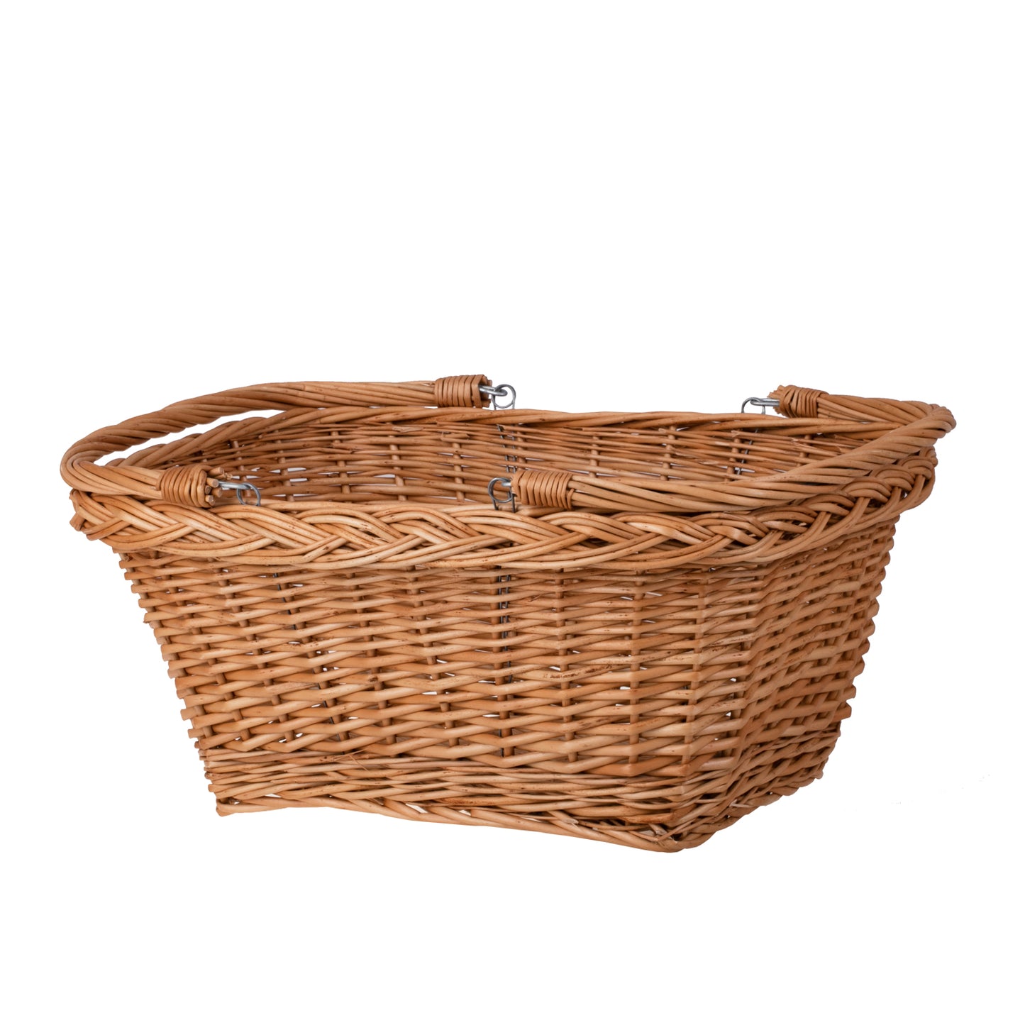 Wulfhildis winkelmandje met een handvat van wilgentenen