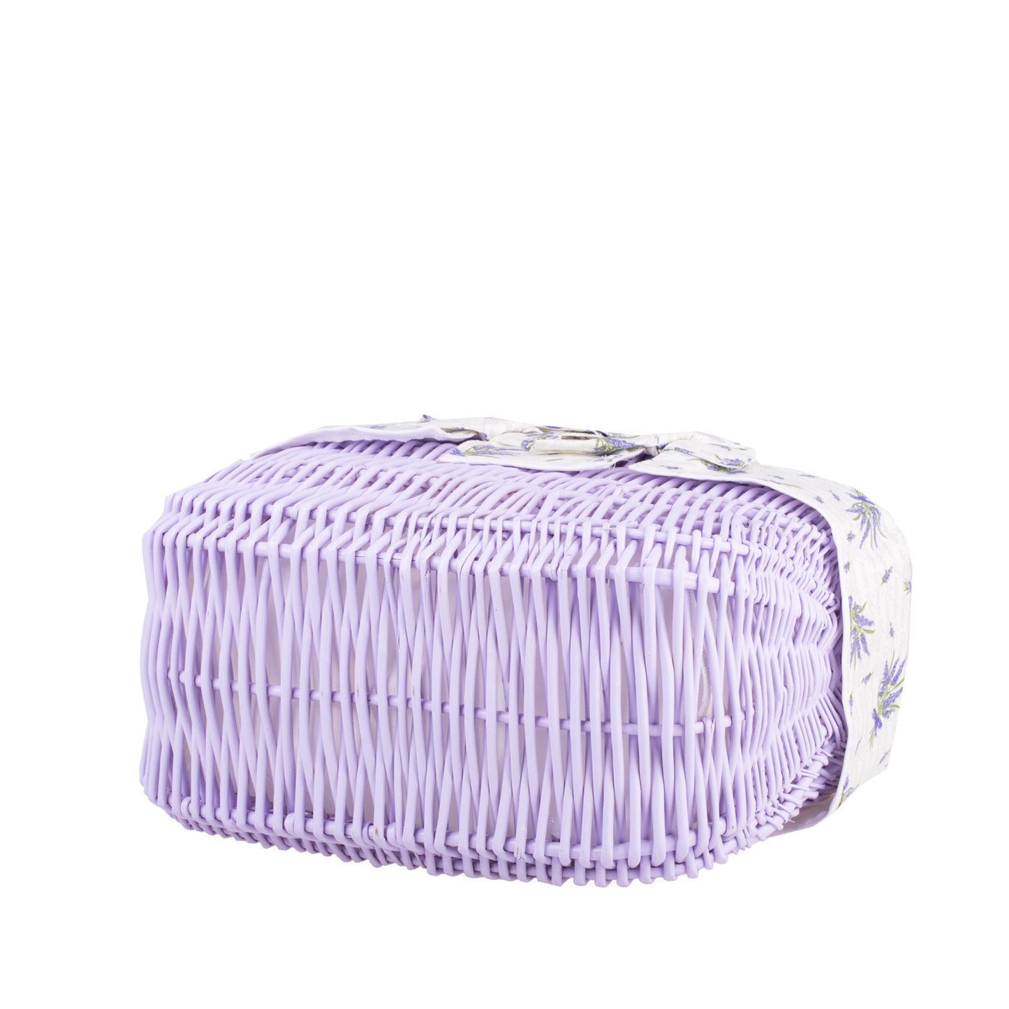 Werlissa rieten boodschappenmand met witte voering en handvatten TheWickerStories