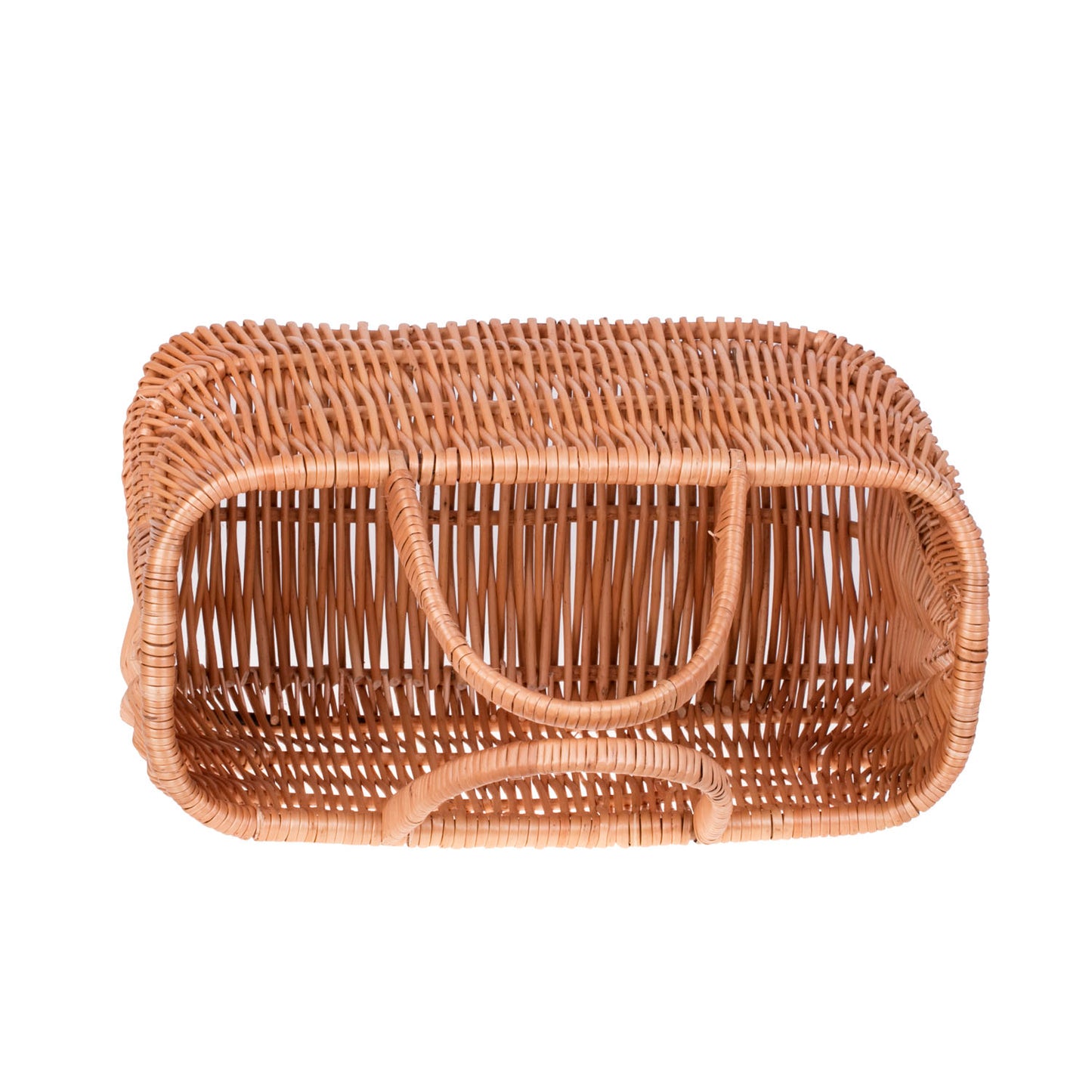 Werlissa indkøbskurv i flet med håndtag TheWickerStories