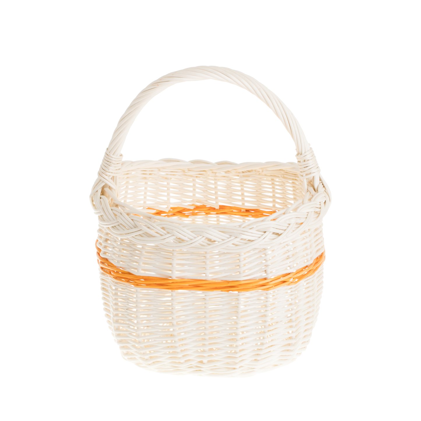Wictor wicker shopping basket with handle TheWickerStories