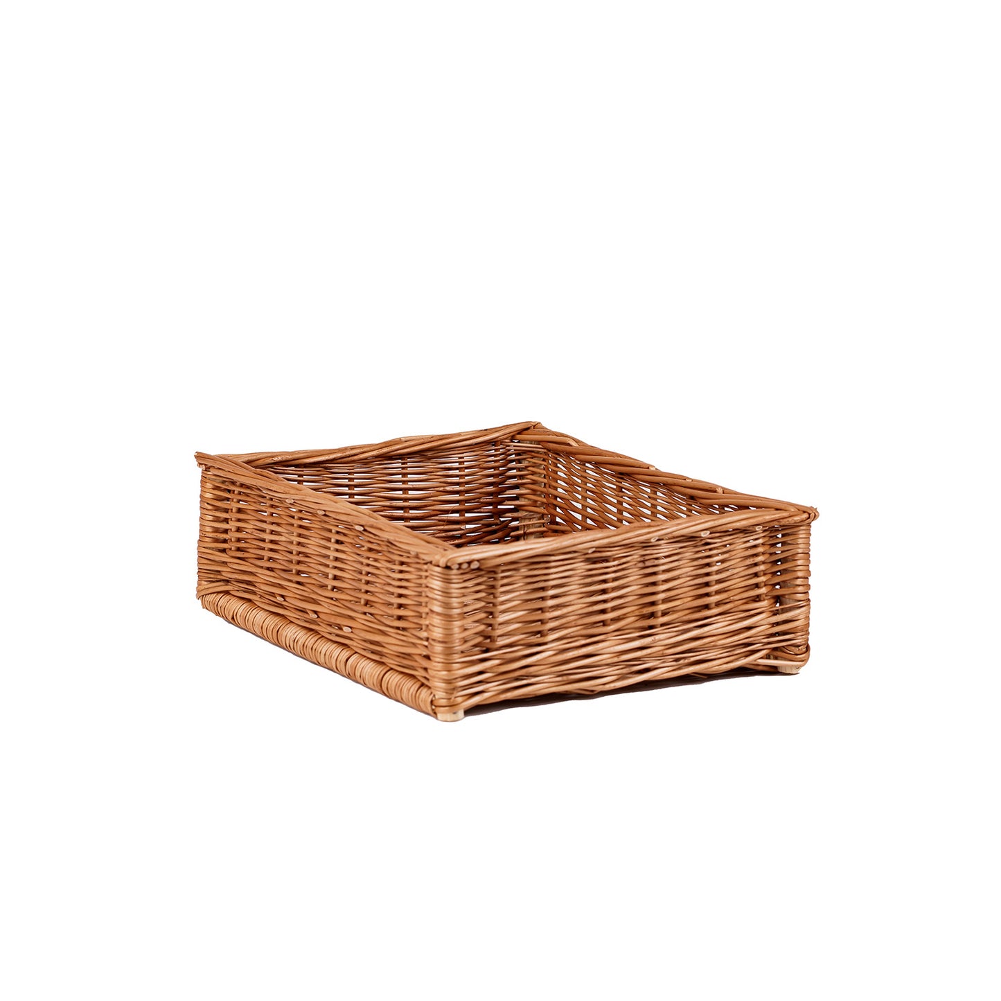 Nova Rieten opbergmand voor brood en fruit, met handvatten