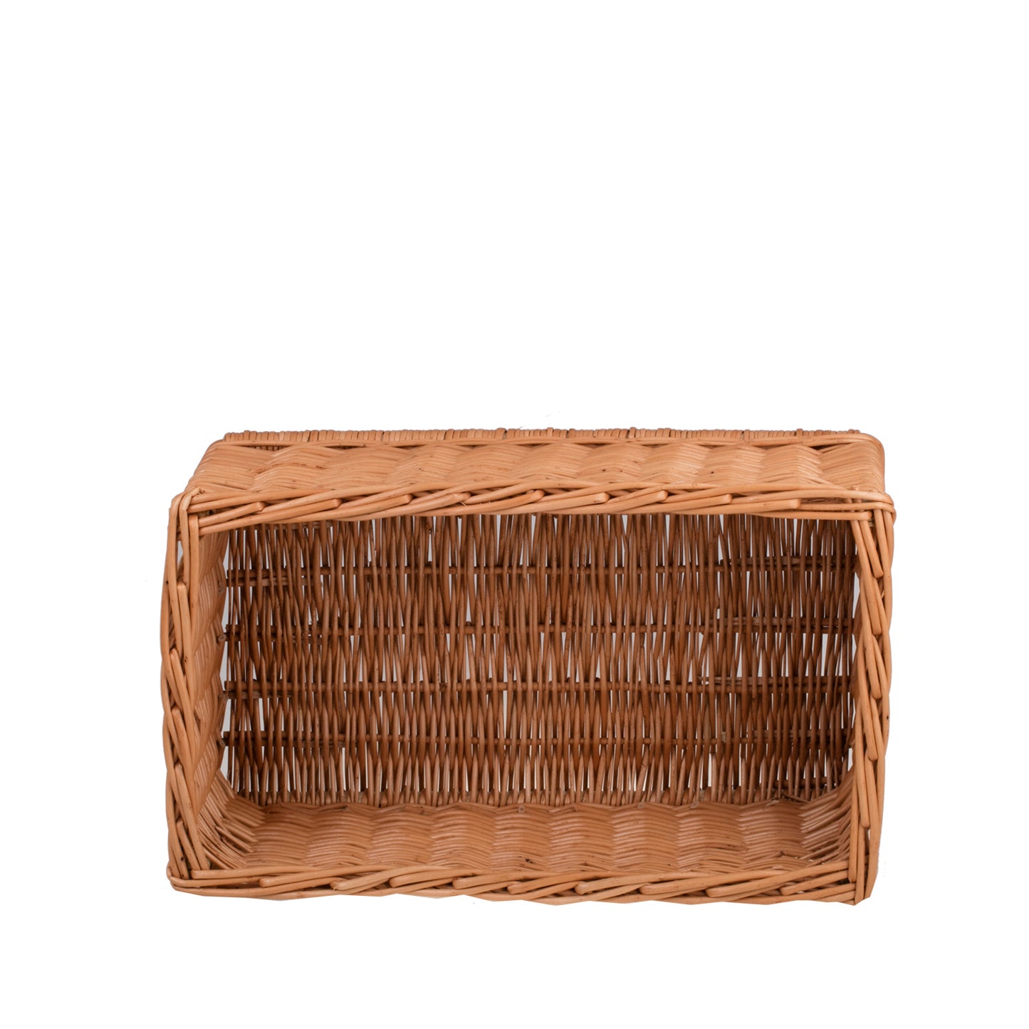 Nova Rieten opbergmand met beige afwerking en strikjes