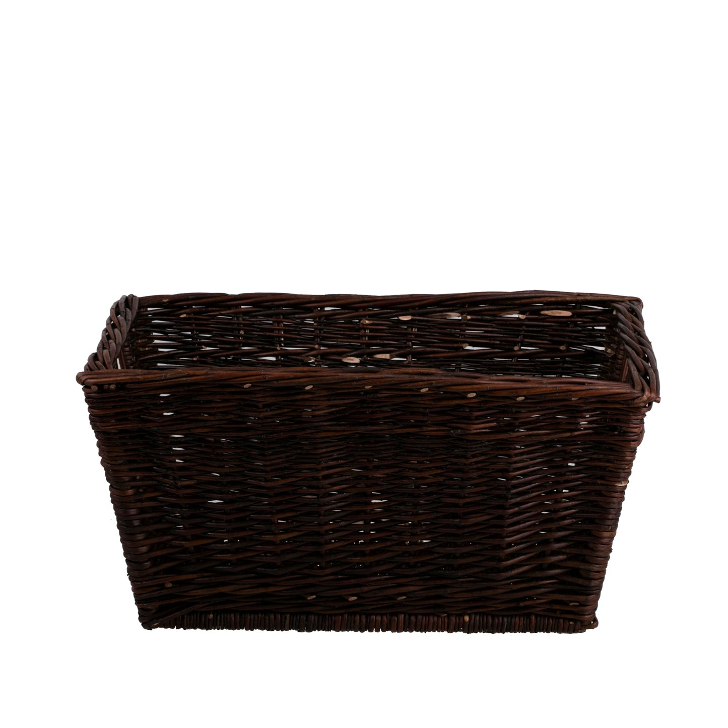 Formelia proutěný koš na dřevo s rukojetmi TheWickerStories