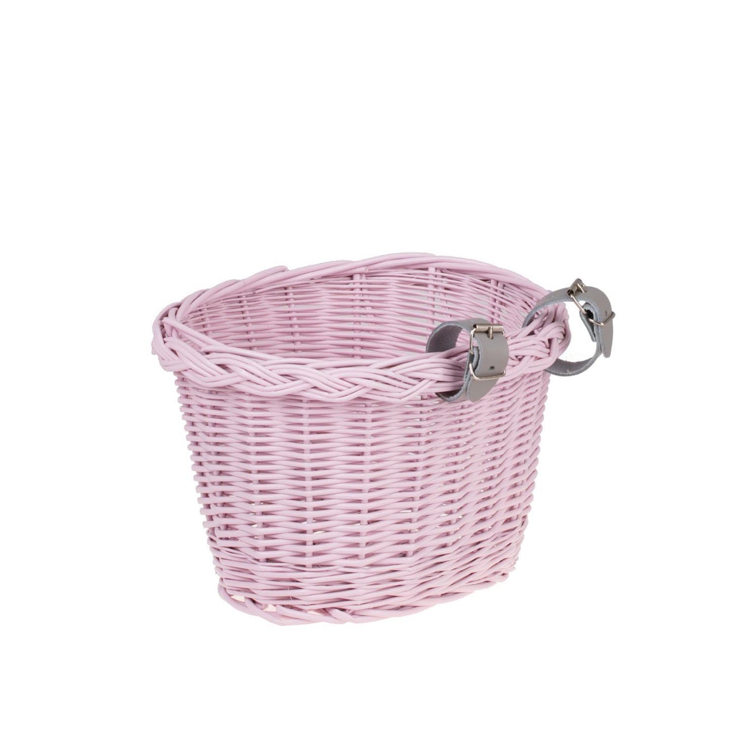 Paulus wicker bike basket with straps