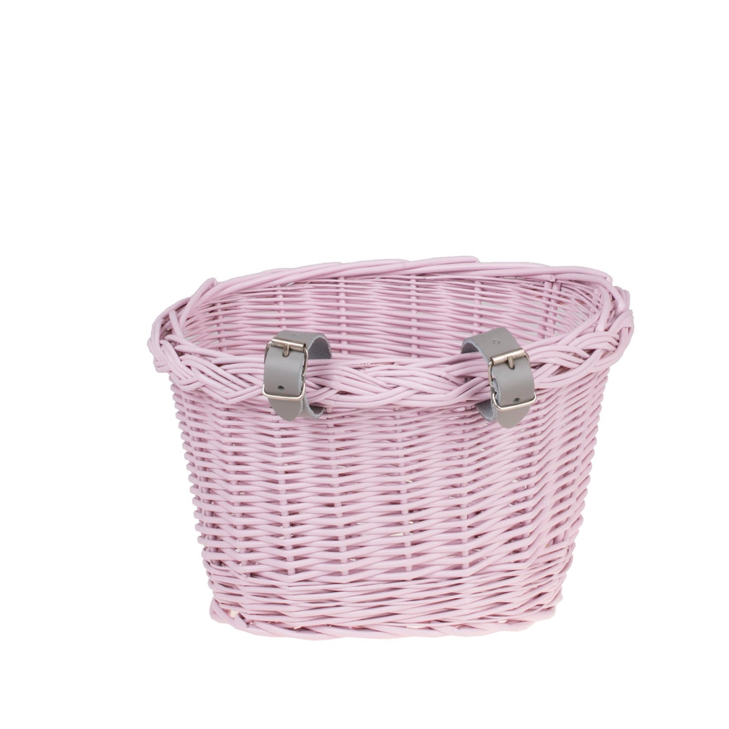 Paulus wicker bike basket with straps