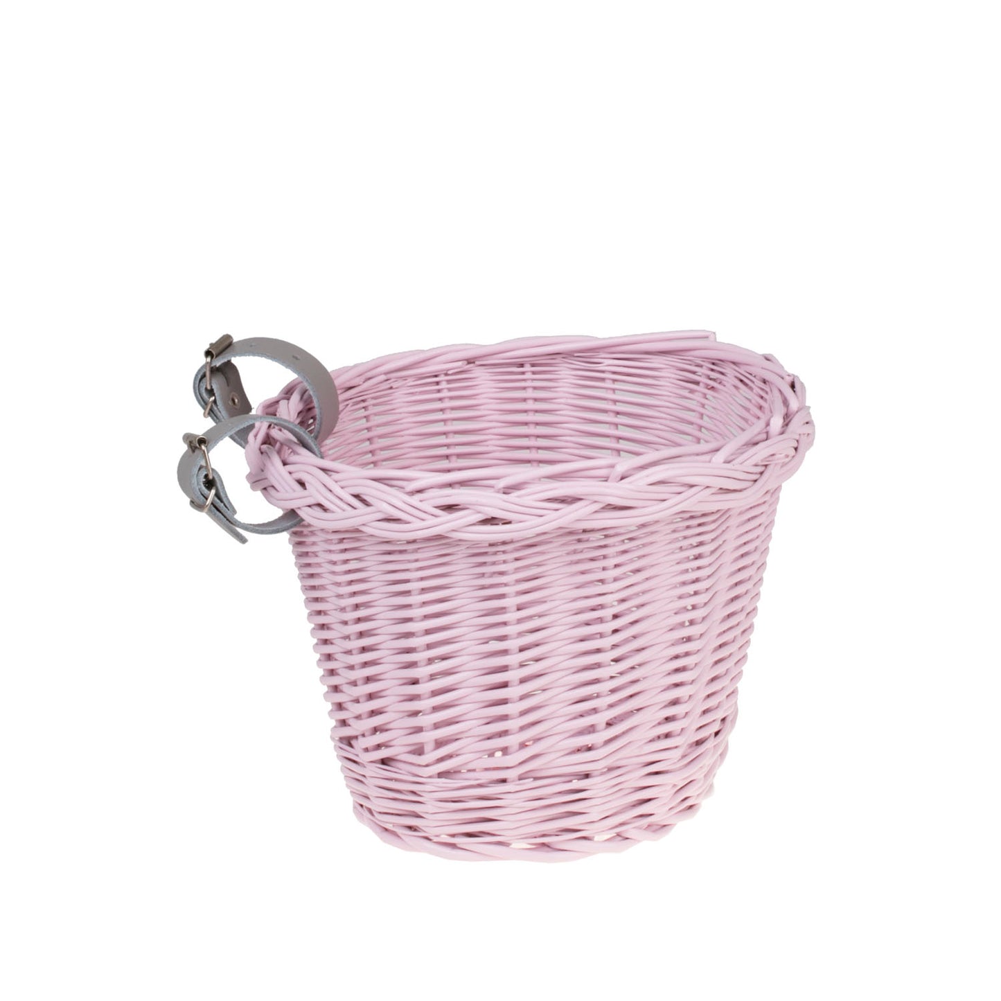 Paulus wicker bike basket with straps