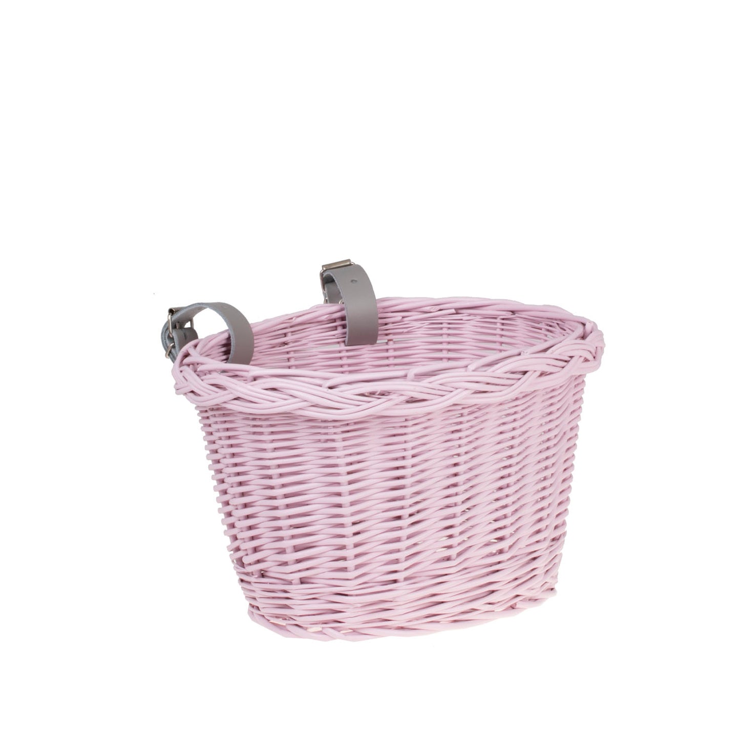 Paulus wicker bike basket with straps