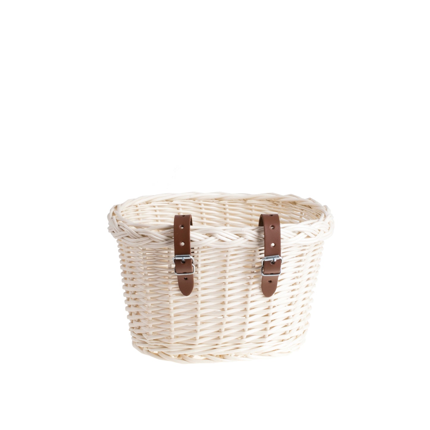 Paulus wicker bike basket with straps TheWickerStories