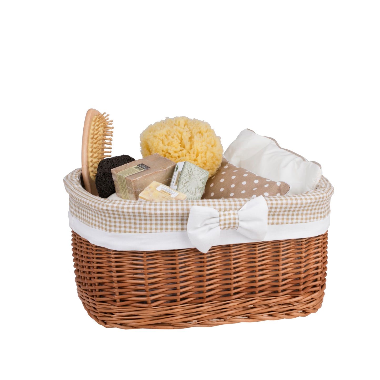 Nestor fletkurv med beige for