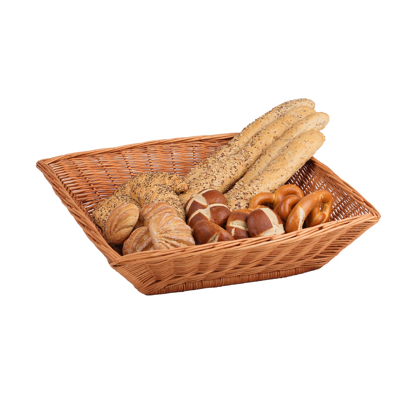 Tolaria Rieten etalagemand voor het presenteren van producten in de winkel