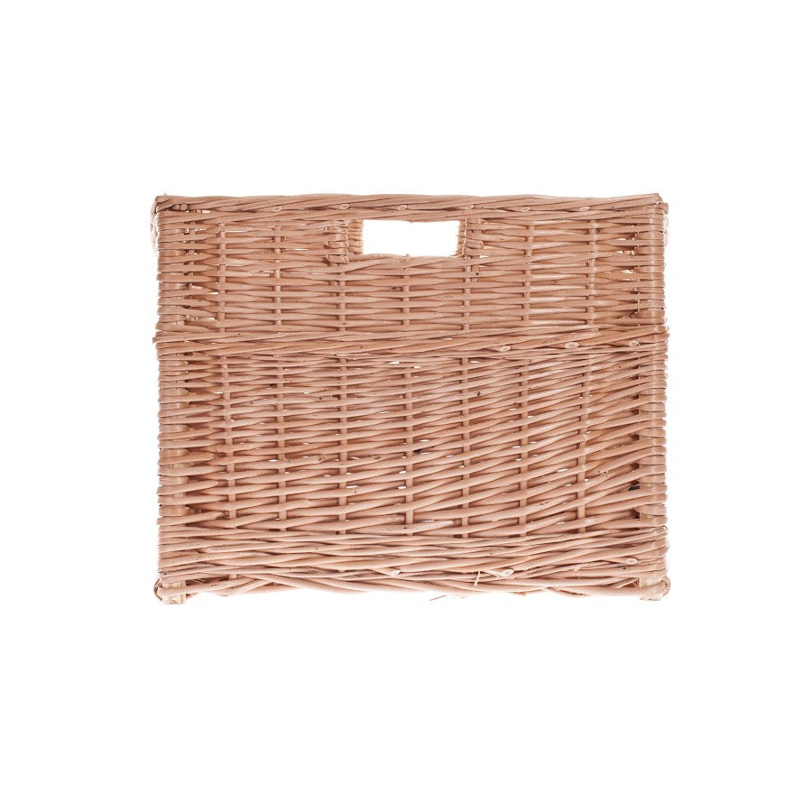 Felloria wicker firewood basket with handles TheWickerStories