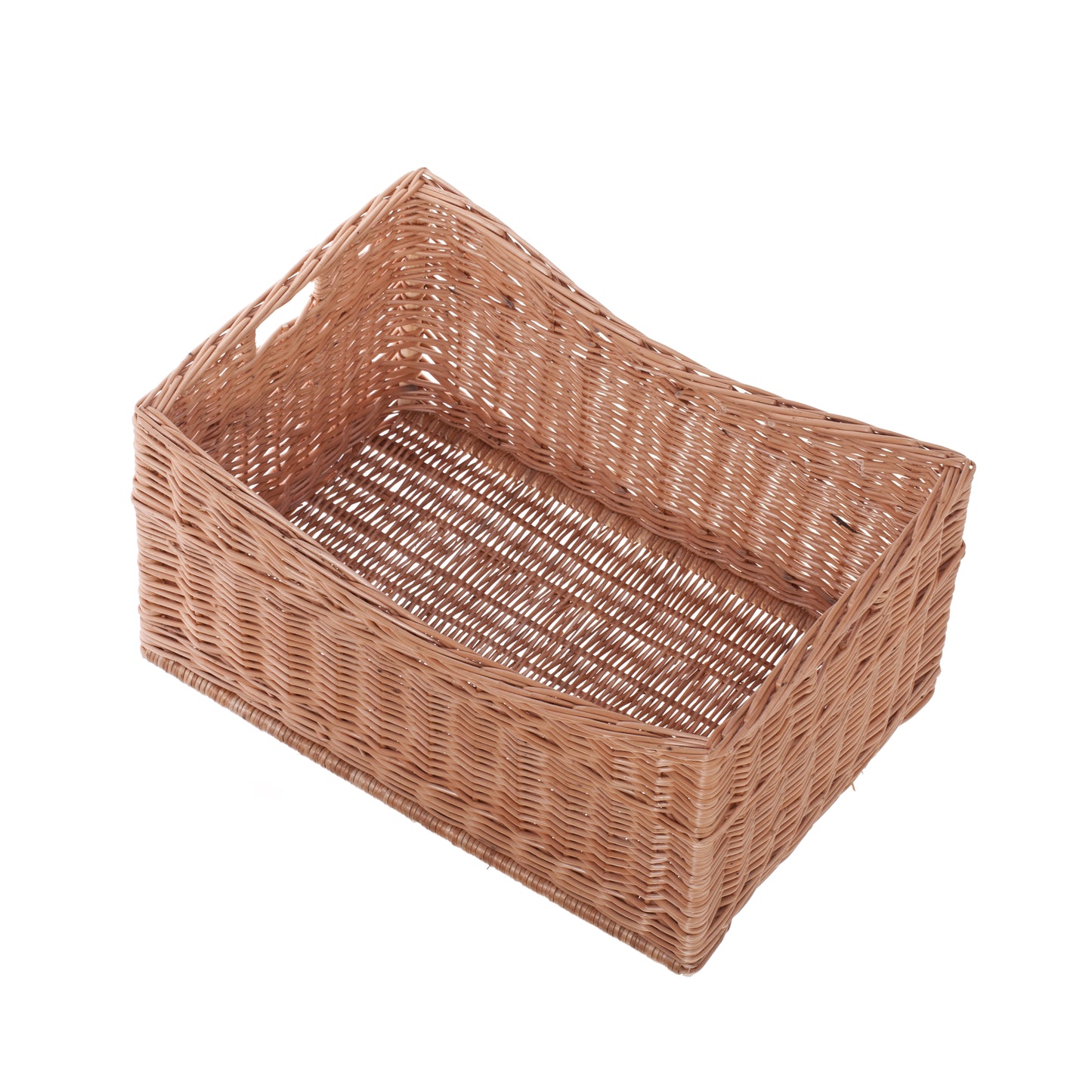 Felloria proutěný koš na dřevo s rukojeťmi TheWickerStories