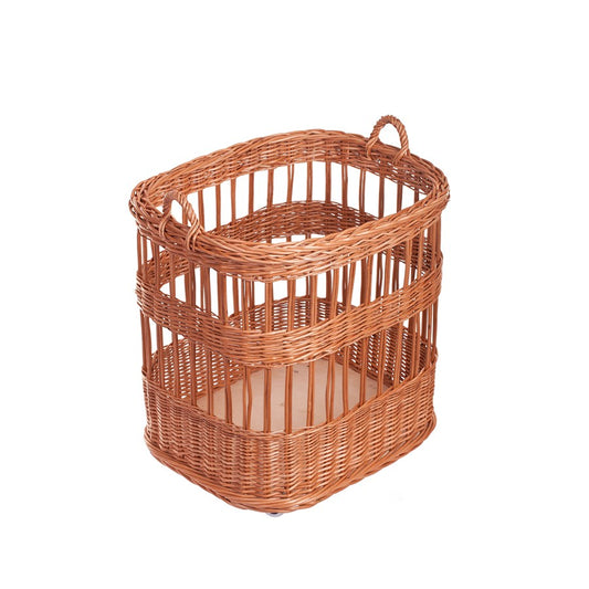 Bivellius wiklinowy kosz na bagietki do ekspozycji w piekarni i HoReCa TheWickerStories