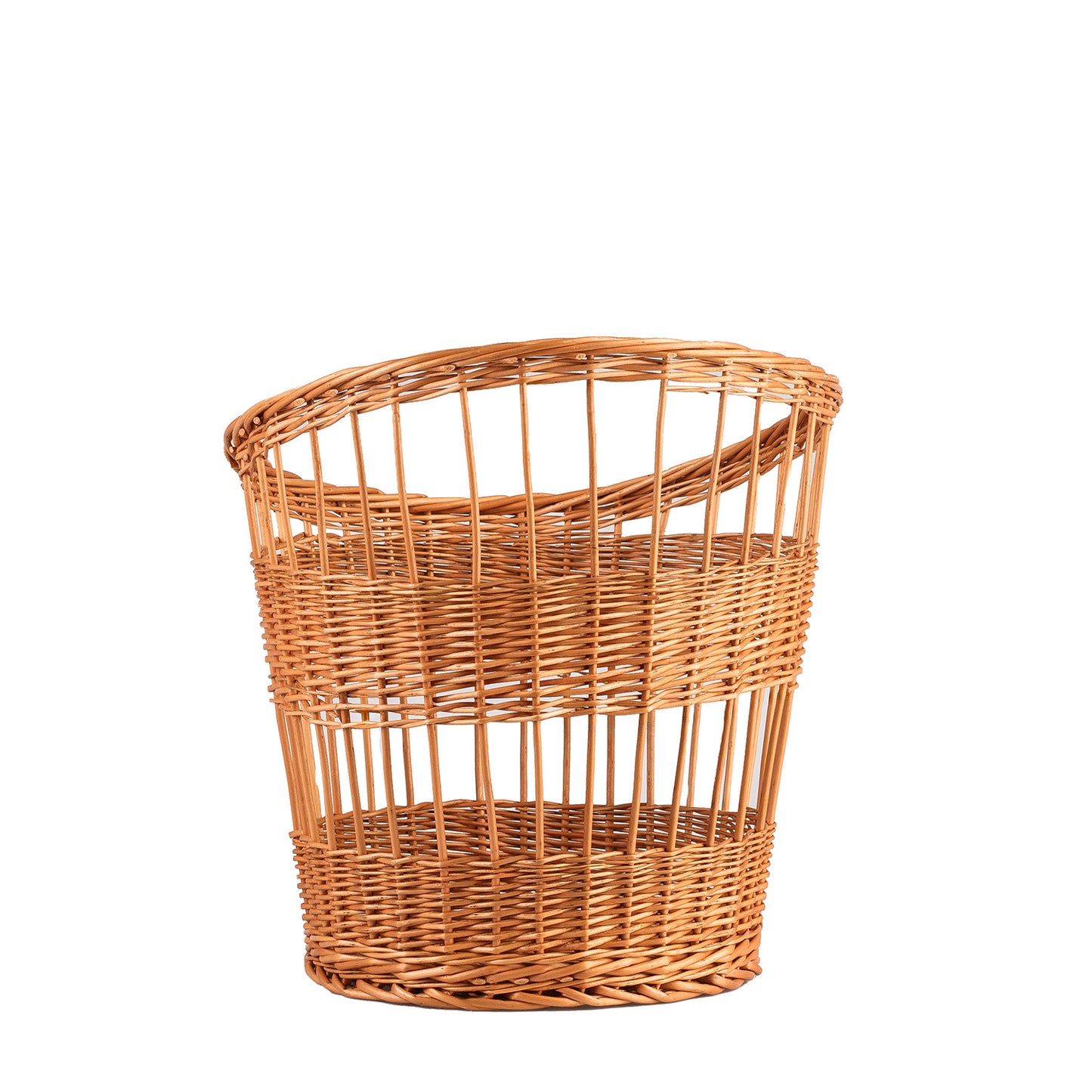 Bassa set of 2 wicker baguette baskets
