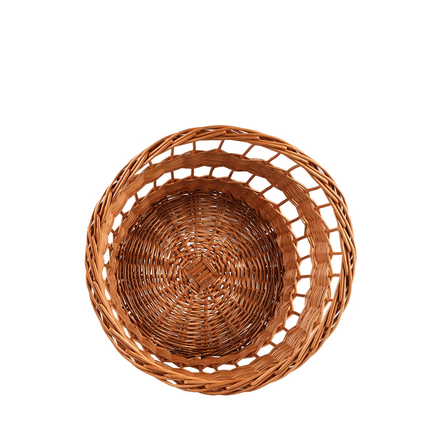 Bassa set of 2 wicker baguette baskets