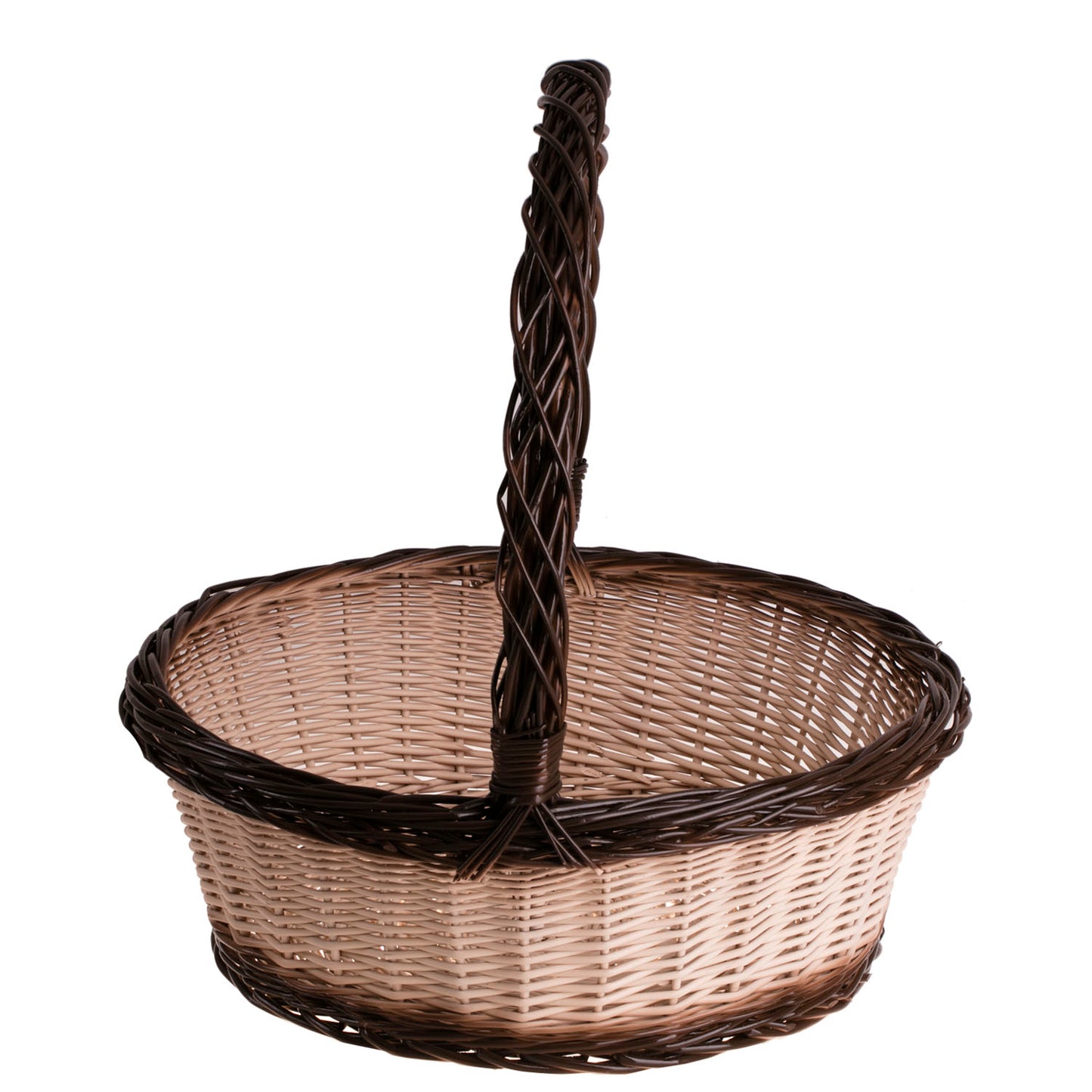Zalvina wicker gift basket with handle for presents TheWickerStories