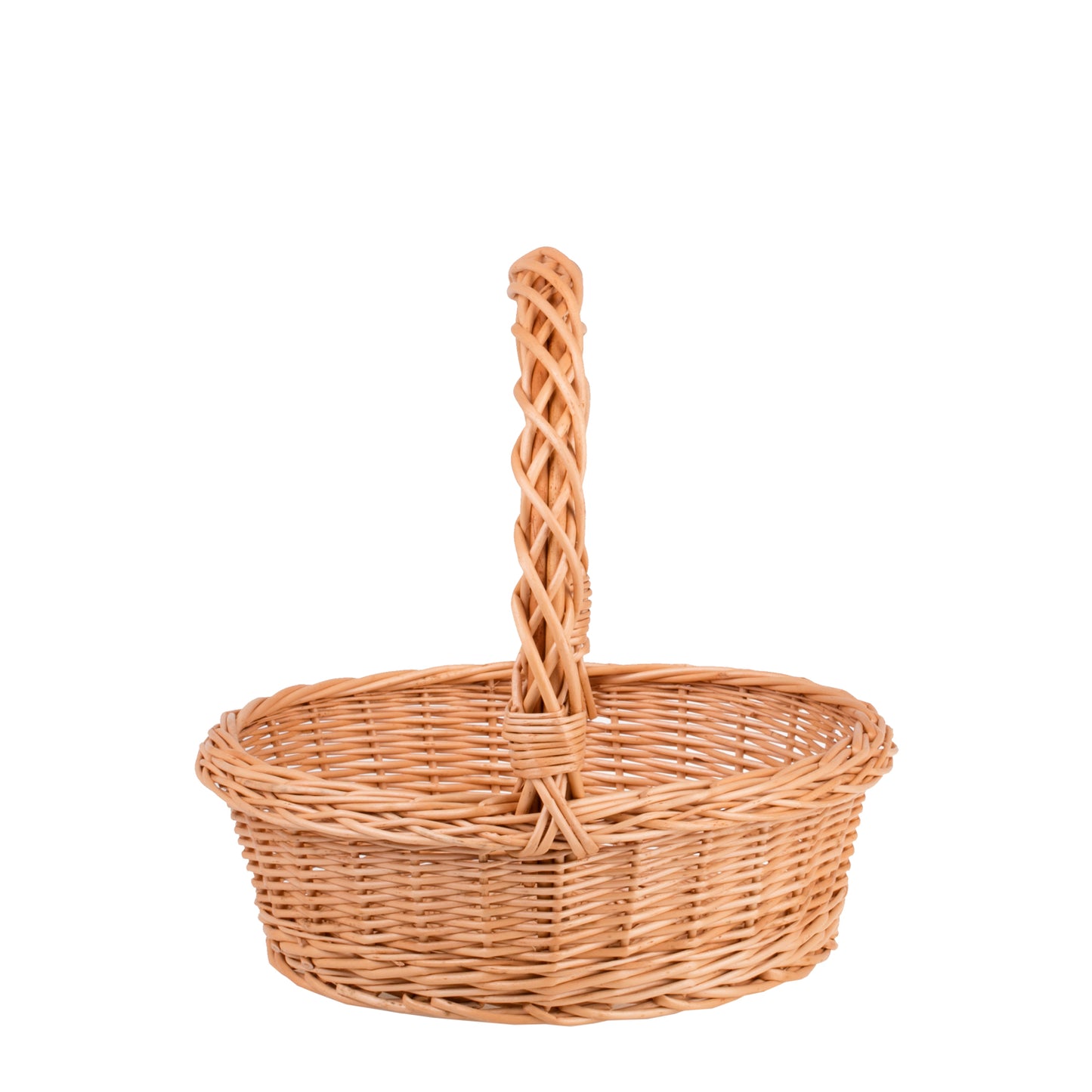 Zalvina Rieten cadeaumand met hengsel voor feestelijke gelegenheden