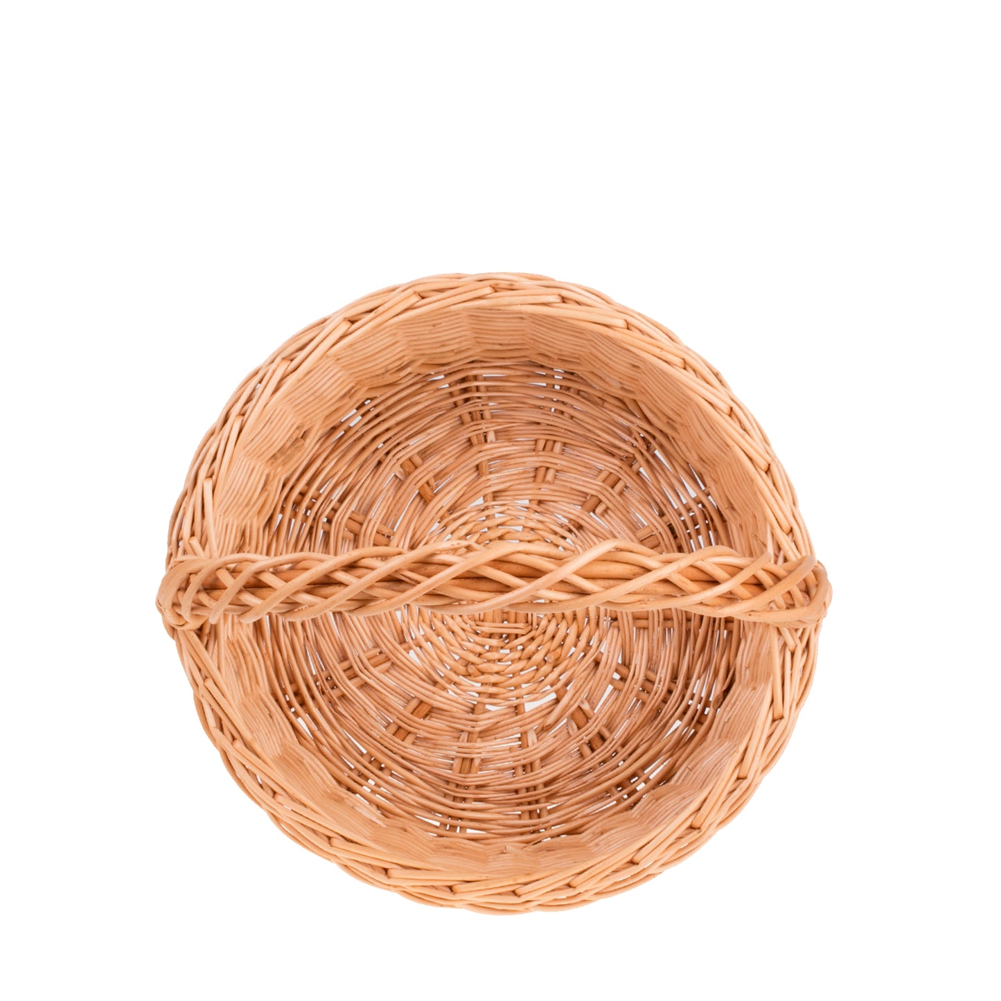 Zalvina wiklinowy kosz prezentowy na uroczystości z rączką, zestaw 2 sztuk TheWickerStories