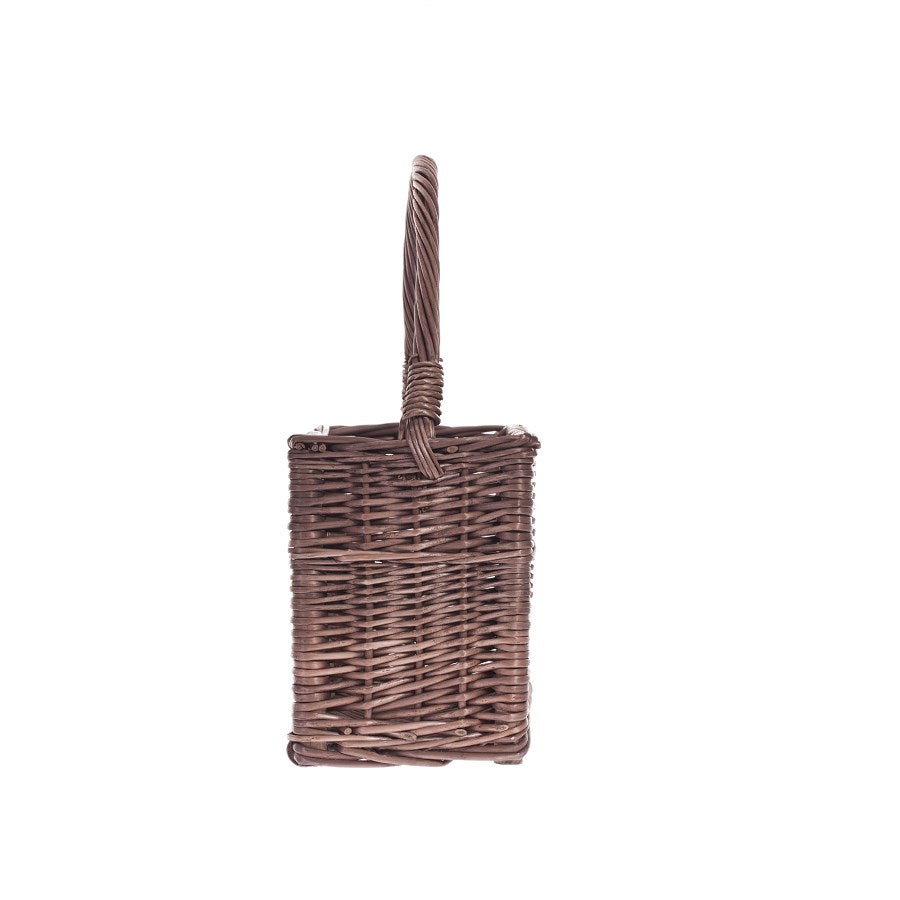 Gavis wicker magazine basket with handle TheWickerStories