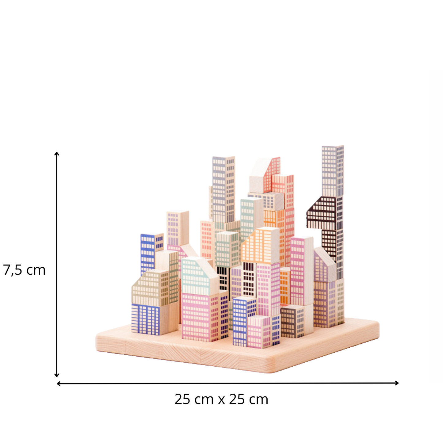 Pilus bâtiments en bois – kit de construction de ville pour enfants TheWickerStories