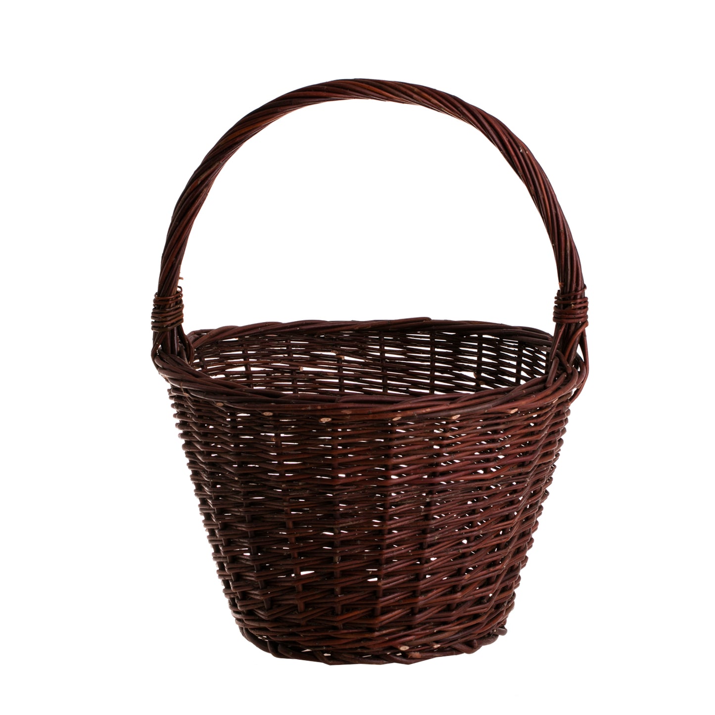 Valleria wicker garden basket for flowers and harvests, with handle TheWickerStories
