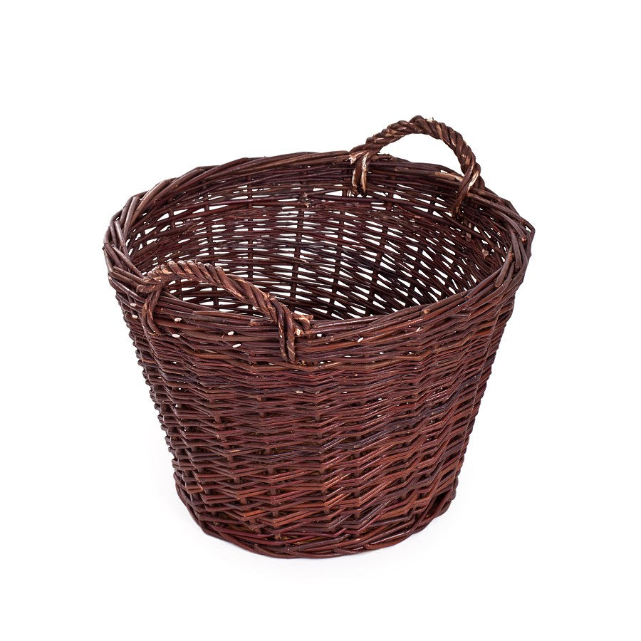 Flanoria cesto de vime para roupa e brinquedos, com alças TheWickerStories