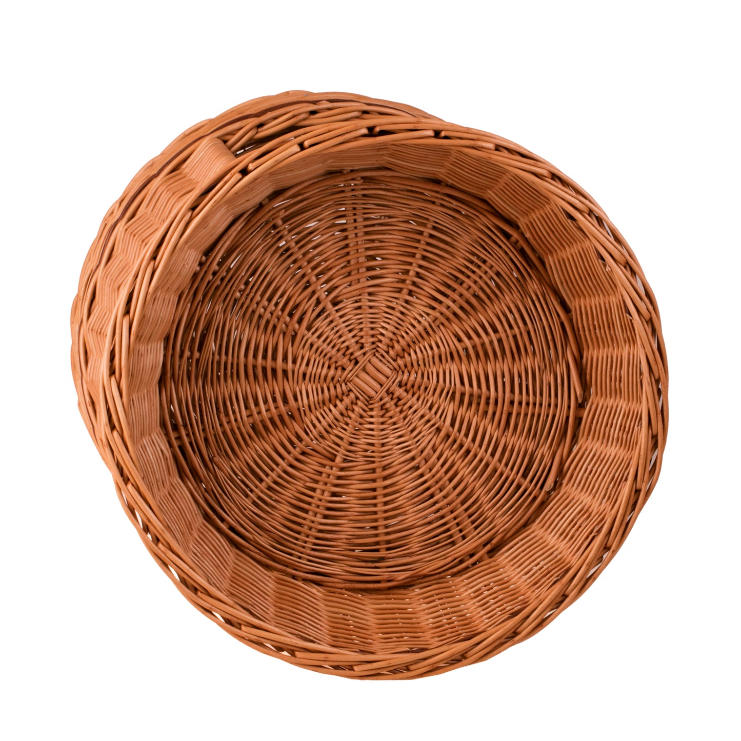 Eralis two-level wicker cat house with terrace for lounging TheWickerStories