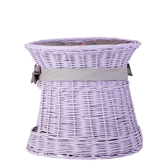 Eralis Weidenhaus für Katze und kleinen Hund mit zwei Kissen TheWickerStories