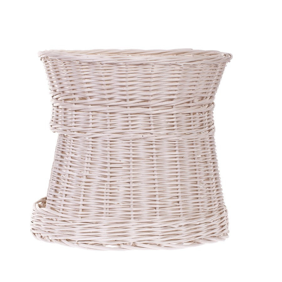 Eralis wicker cat house with rooftop bed TheWickerStories