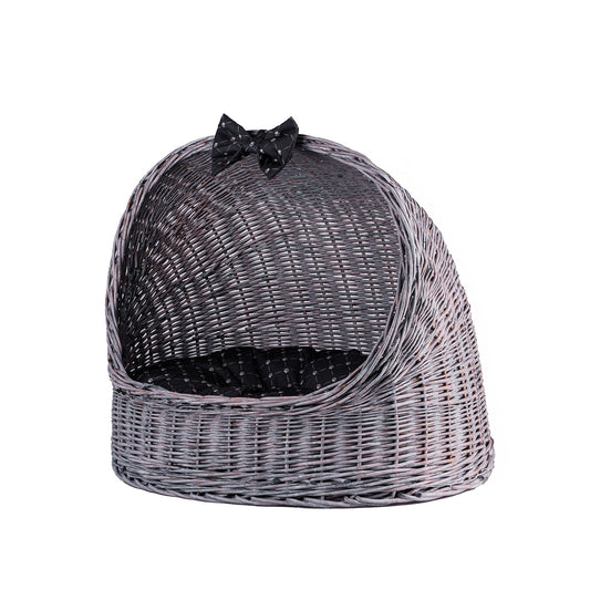 Elarion pintinis namelis katei ir šuniui su pagalvėle TheWickerStories