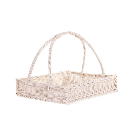 Allium ψάθινο καλάθι σερβιρίσματος με διπλή λαβή TheWickerStories