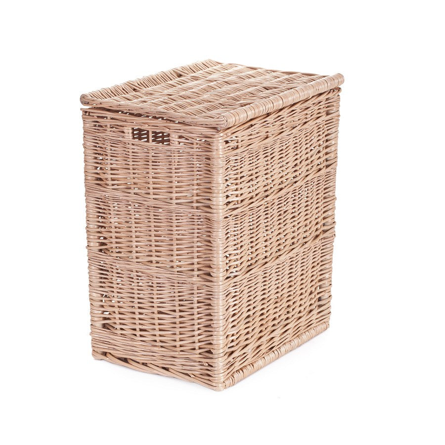 Ardea wicker laundry basket with lid