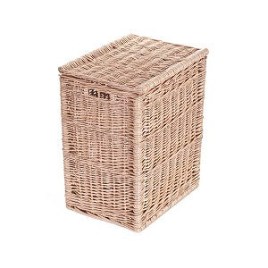 Ardea wicker laundry basket with lid