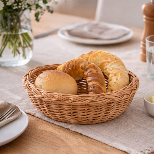 wiklinowy koszyczek na pieczywo