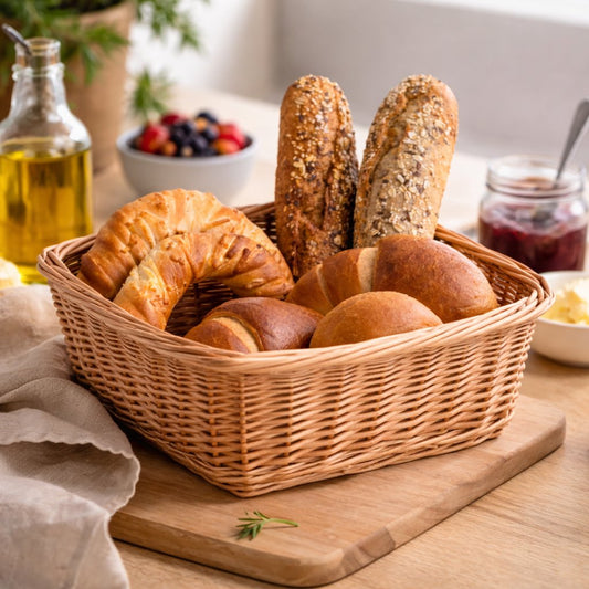 wicker bread basket