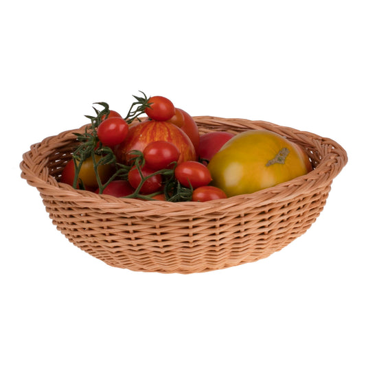 cesta de mimbre para pan