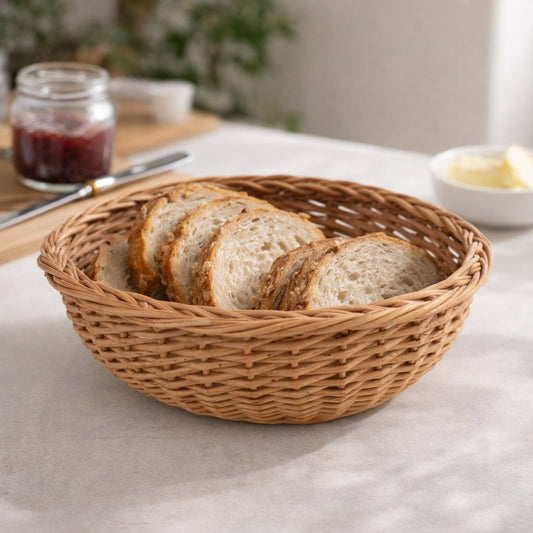 cestino in vimini per il pane