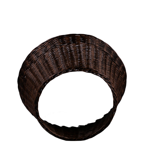 wicker Christmas tree collar to conceal the tree stand