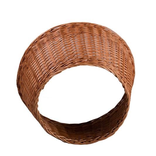 Cerin wiklinowy kołnierz na choinkę, osłona stojaka TheWickerStories