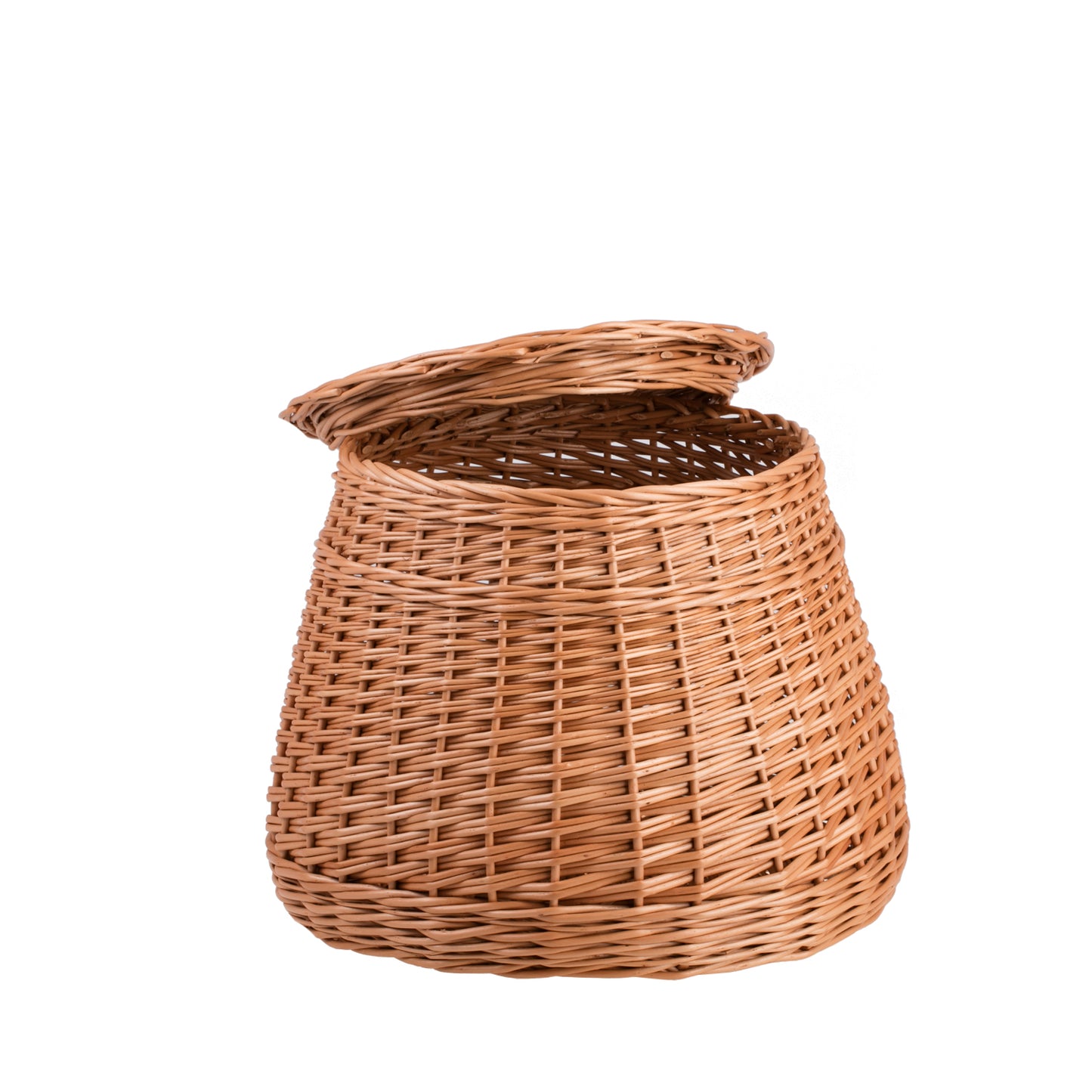 Mirell rieten wasmand met deksel TheWickerStories