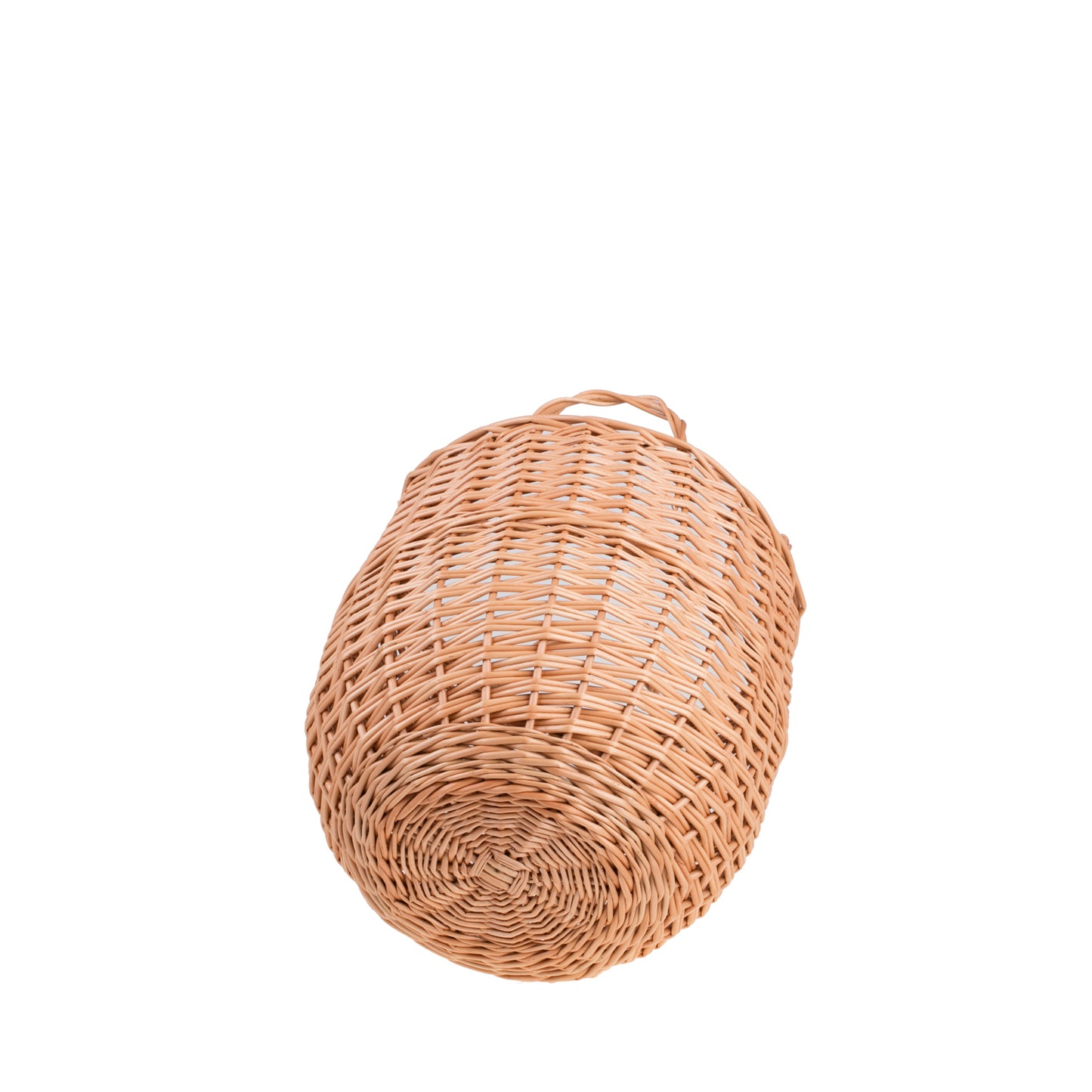 Trilla rieten mand voor fruit en cadeaus met handvatten