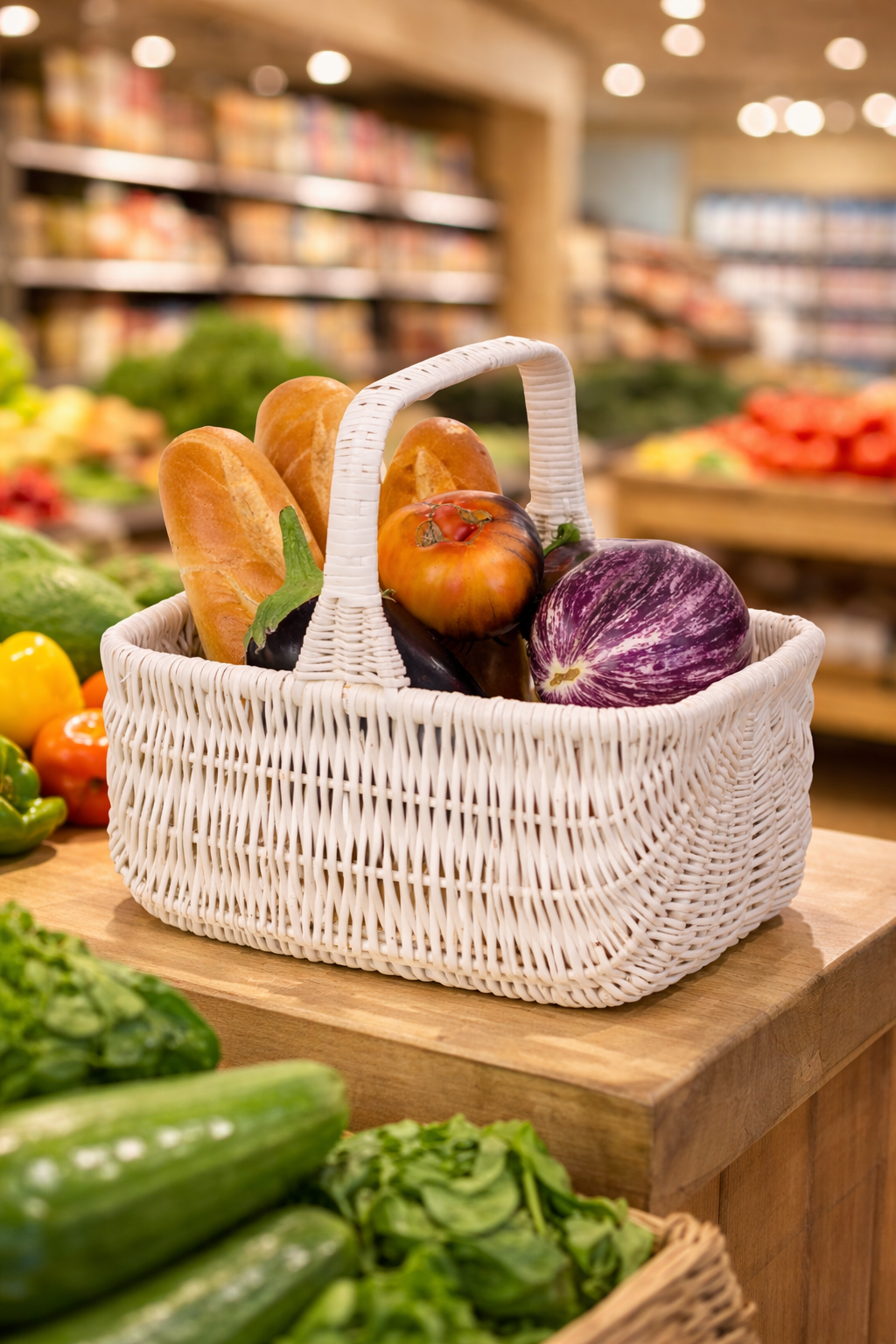 Willesia Weidenkorb mit Henkel TheWickerStories