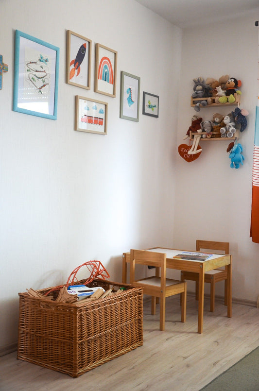 Cervus geflochtener Spielzeugkorb fürs Kinderzimmer TheWickerStories