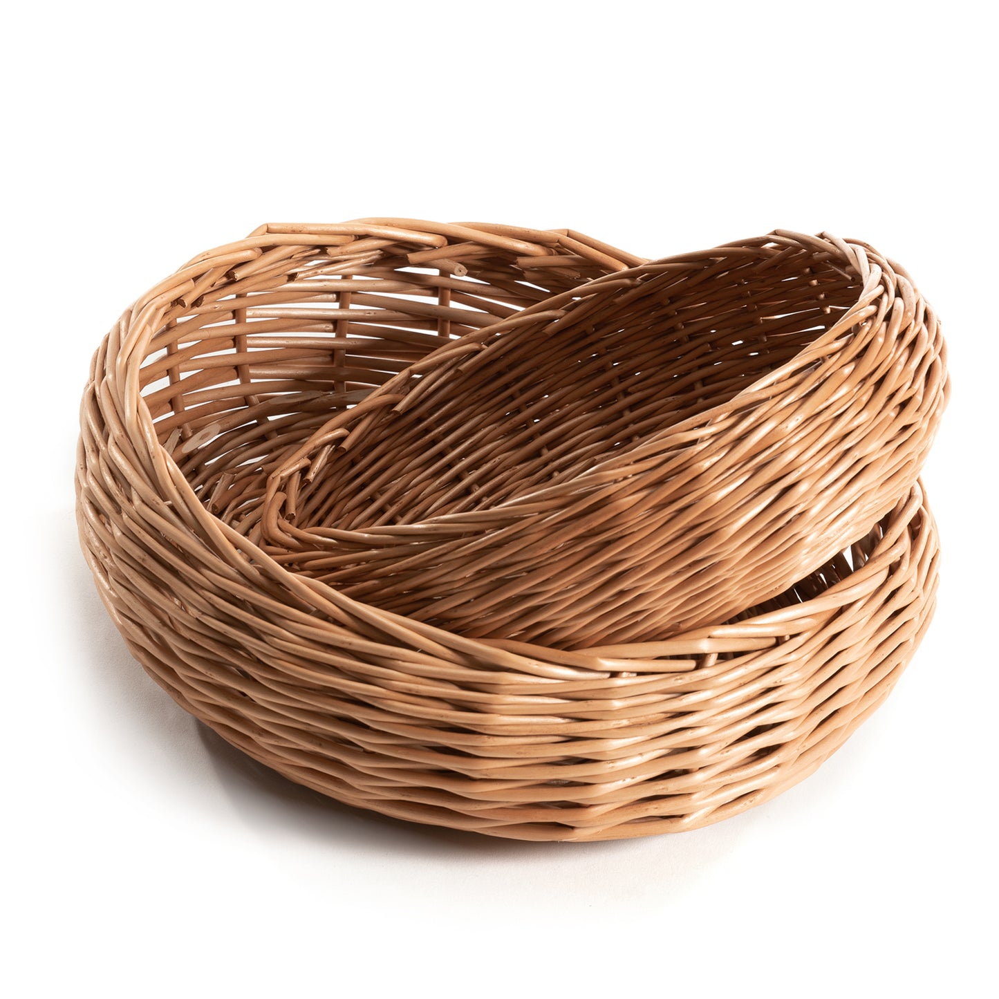 Lalvina Pintas krepšys iš vytelių duonai, vaisiams ir daržovėms TheWickerStories