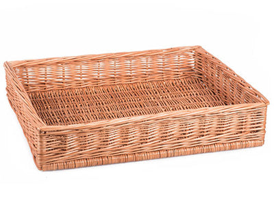 Tormir wicker display basket for bread and fruit TheWickerStories