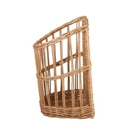 Borago Rieten stokbroodmand voor keuken en winkel, staande display