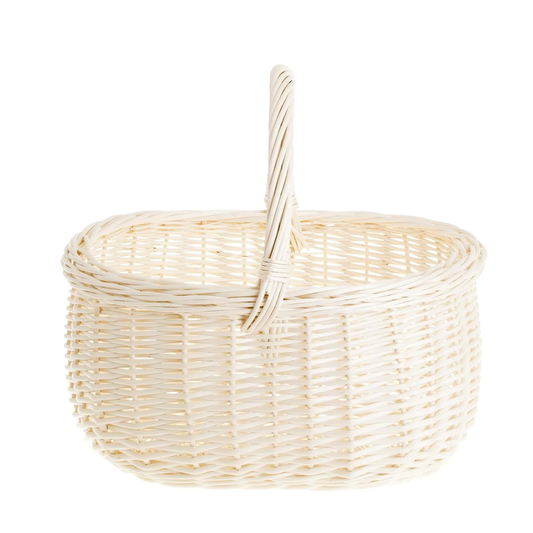 Waldissa καλάθι αγορών με ψάθινη λαβή