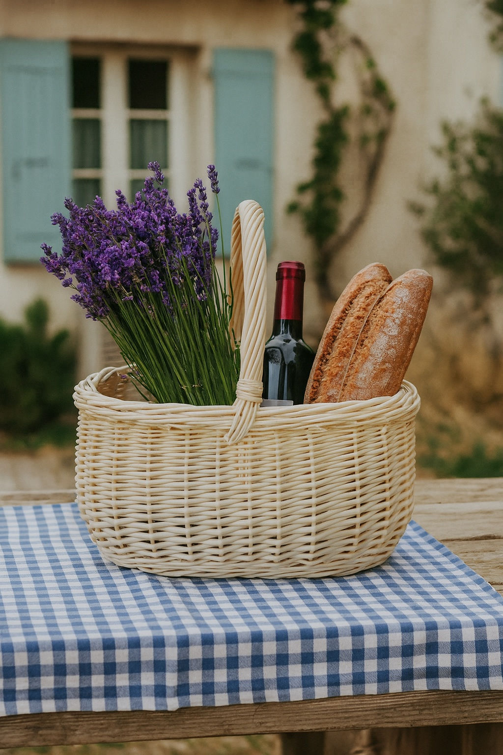 Waldissa panier de courses avec anse en osier TheWickerStories